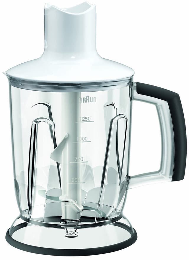 Braun 2-in-1 Hand Blender Attachment, 1.25 Liter- MQ40, White